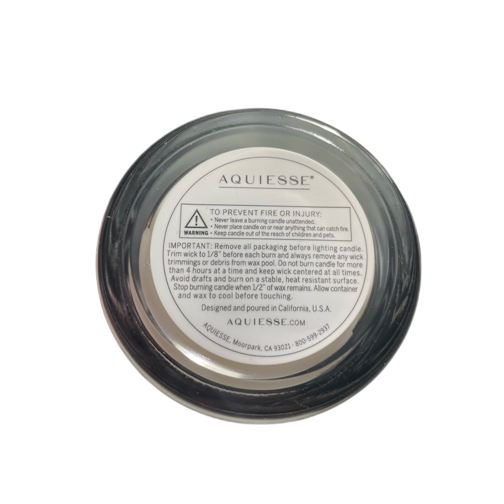 Aquiesse Grapefruit Acai Luxury Scented Candle 6.5 oz 40 Hr Burn Time - Picture 3 of 4